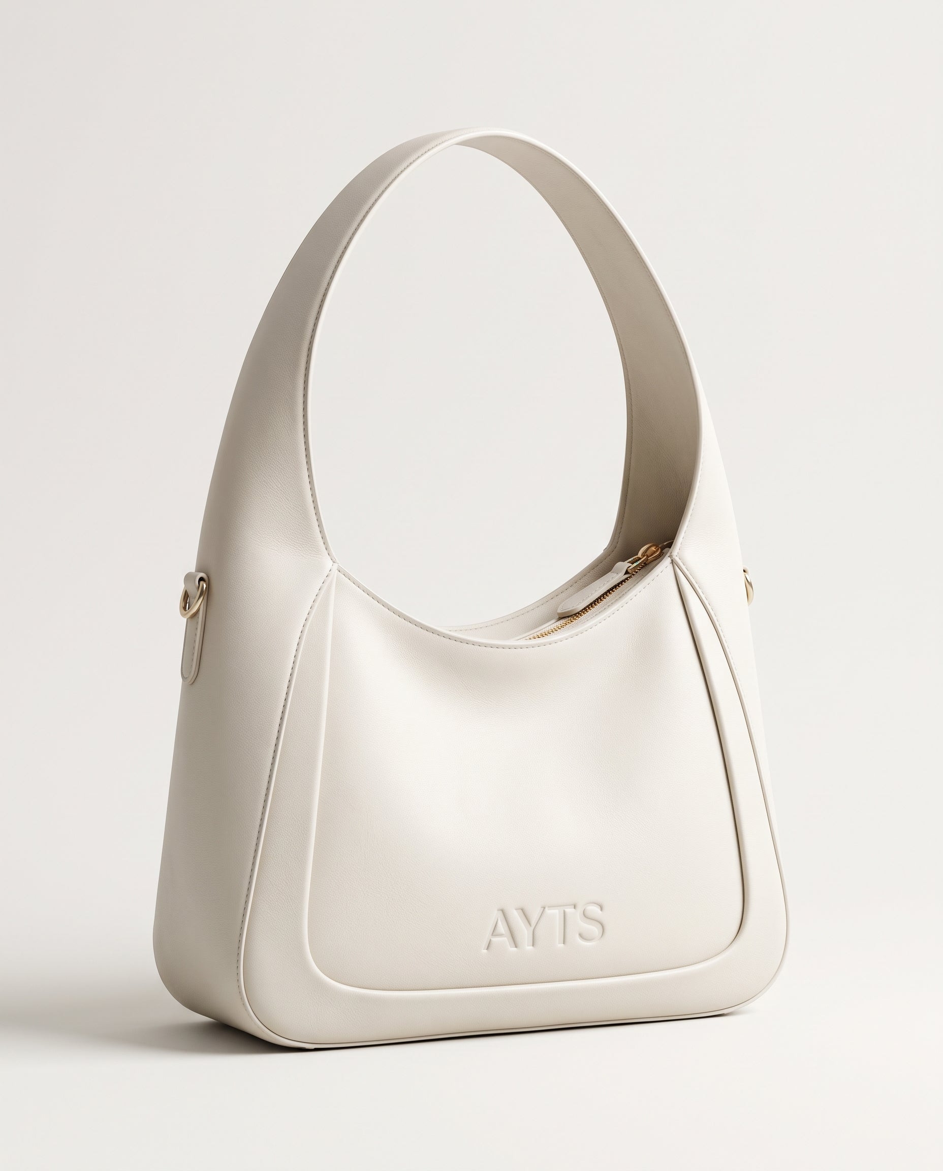 AYTS White Leather Bag