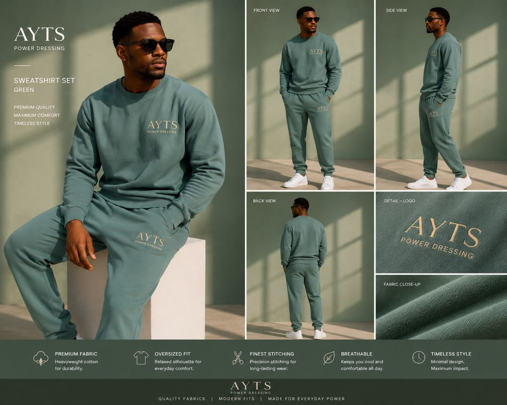 Premium Sweatshirt Set (Joggers & Sweatshirt)