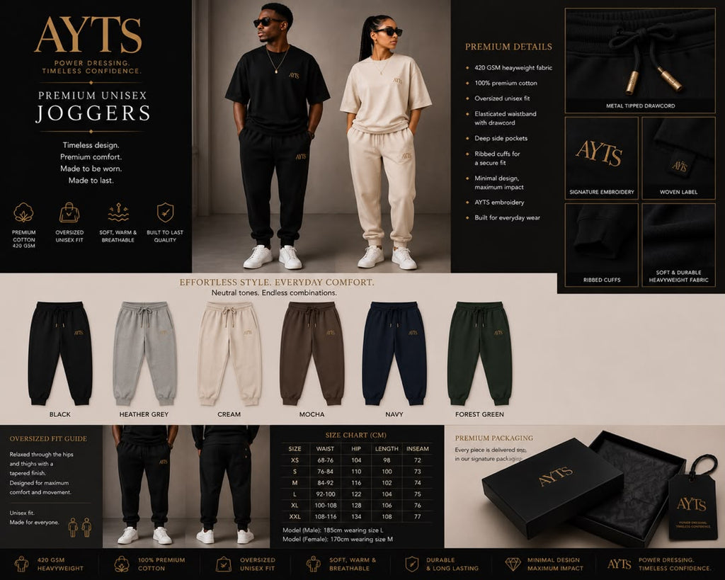 AYTS Premium Oversized Joggers